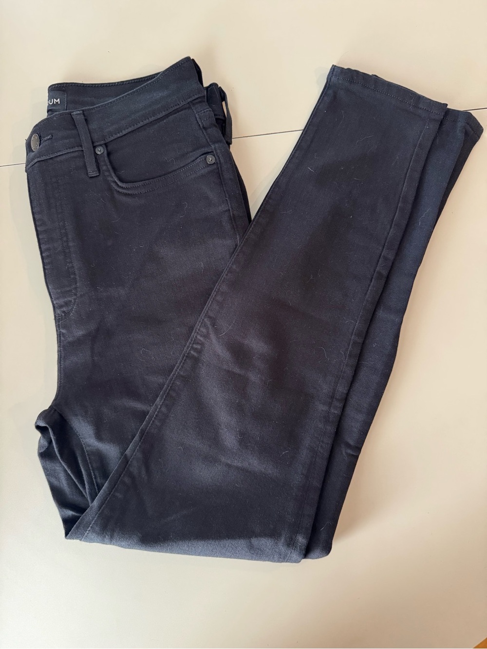 Denim Forum Women's Black Slim Jeans